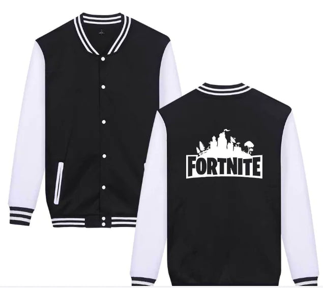 Fortnite Loose Fit Baseball Jacket